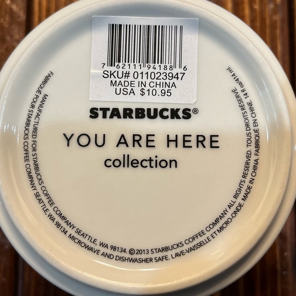 Starbucks Coffee Cup Mug 14oz You Are Here Collector Series San Francisco NIB - Picture 6 of 7